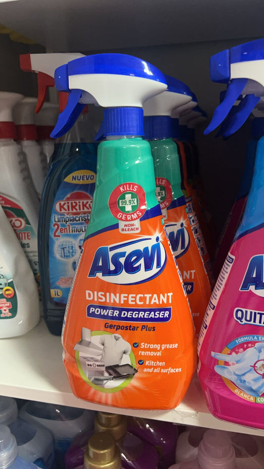 Asevi disinfectant degreaser