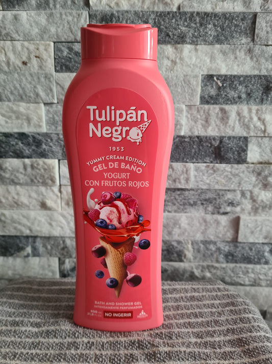 Tulipan negro yogurt and fruits shower gel