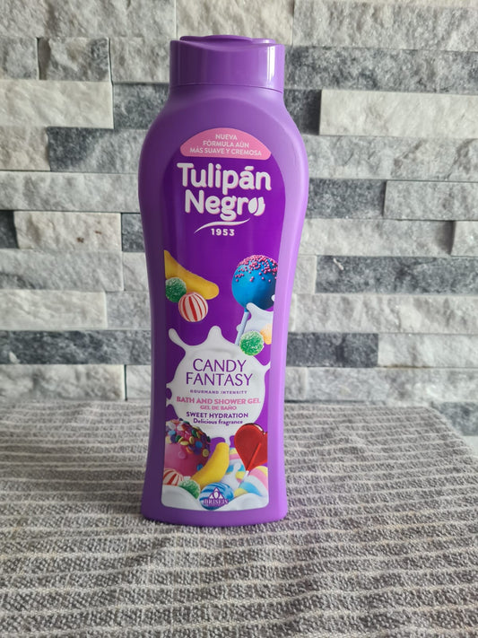 Tulipan negro  Candy Fantasy bath and shower gel  sweet hydration