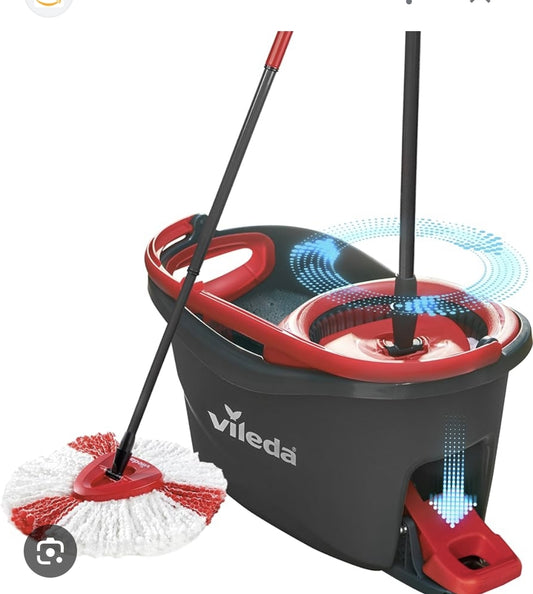 Vileda turbo spin mop and bucket