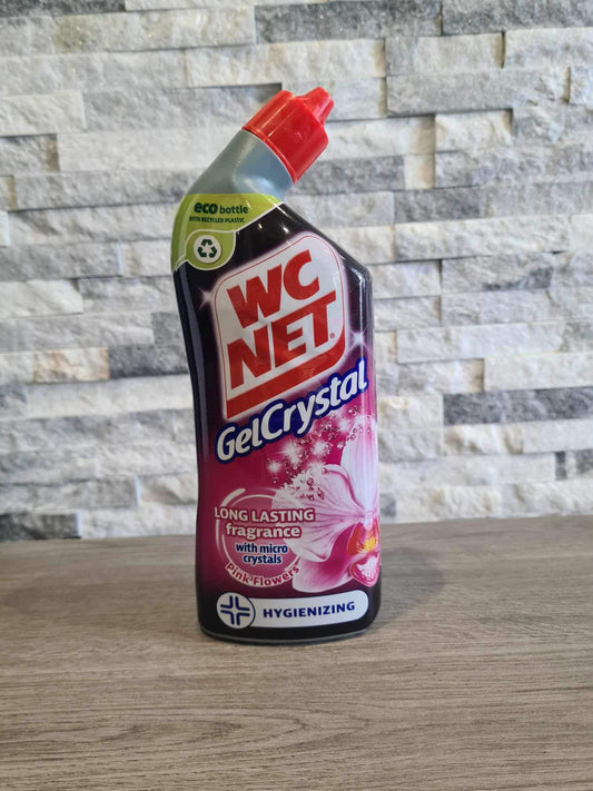 WC Net MicroCrystal Pink Flowers Toilet Cleaner