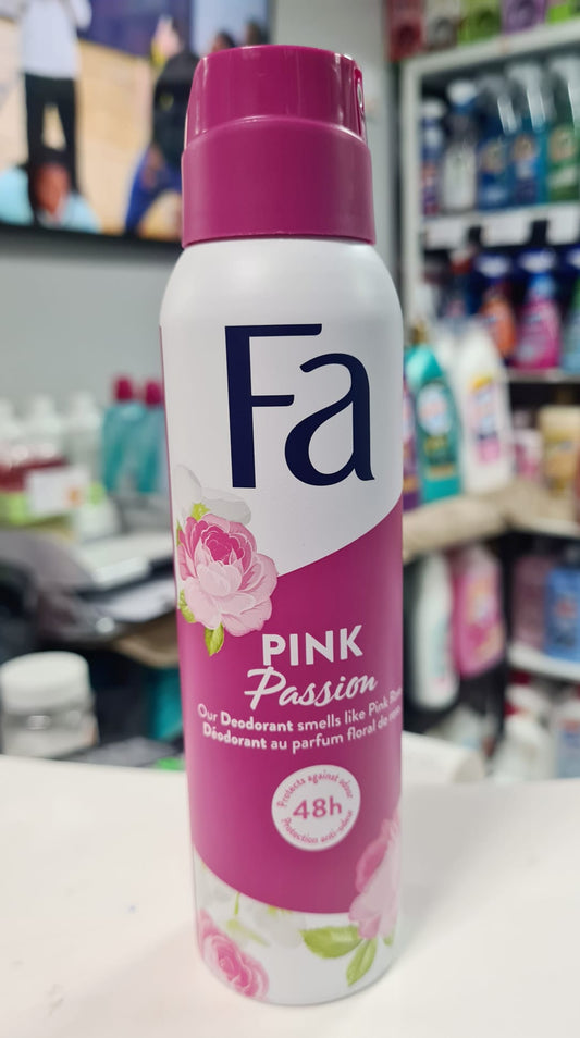 FA pink passion body deodorant