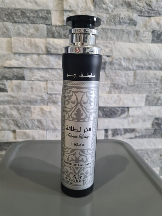 Dubai air freshner pride of lattafa silver