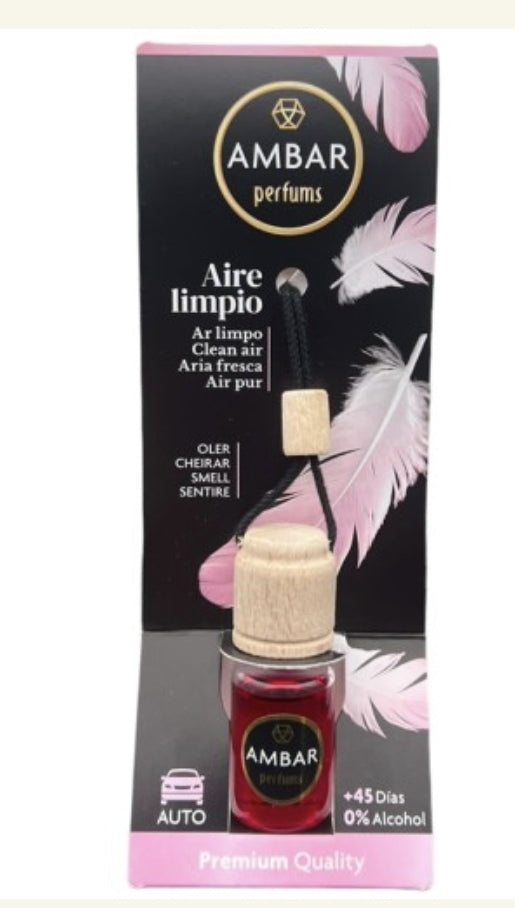 Ambar aire limpio  car freshner